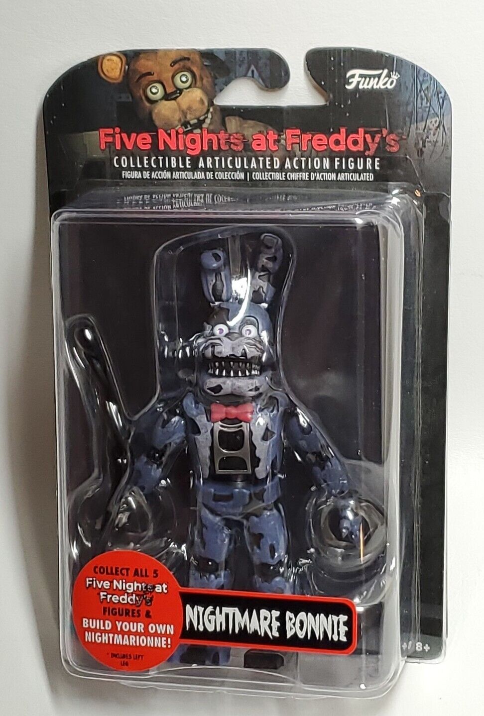 Funko Five Nights at Freddy's: Nightmare Bonnie 5 Articulated Action Figure