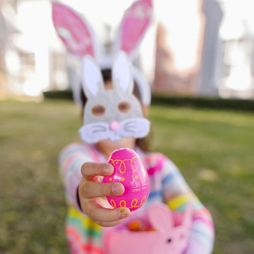 Exquisite Easter Felt Mask Funny Merry Easter Decoration Animal Mask Kids Gift - Picture 10 of 17