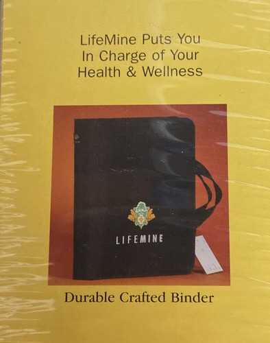 NEW LifeMine Personal Health Organizer Filing System CD Binder Preparedness. - Picture 8 of 9