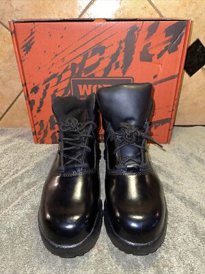Worx Red Wing 6513 Non Metallic Toe US 10 M Electrical Hazard black Boot Shoes Men main image 2