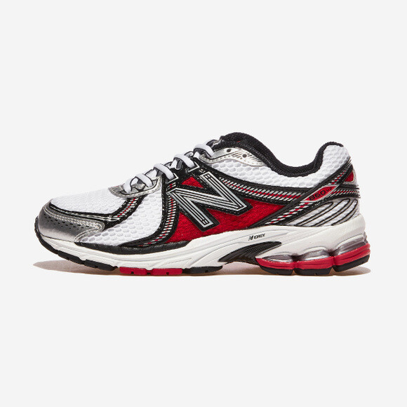 New Balance 860 - Серебристо-красный / ML860XA / Кроссовки для бега в ускоренном темпе