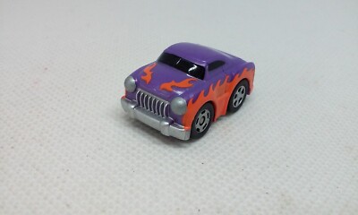 NANO SPEED RD-6 Street Rod Purple Car 1'' Pull back Speed Racer Spin Master 2012