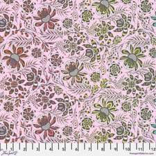 Tula Pink Wild Vine - Blush  Roar - By The Yard 36" x 43/44" 
