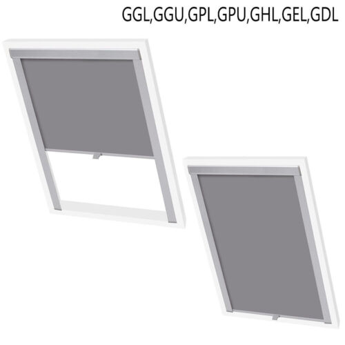 Verdunklungsrollo für Velux Verdunkelungsrollo Dachfenster Grau GGL,GGU,GPL,GPU - Bild 1 von 10