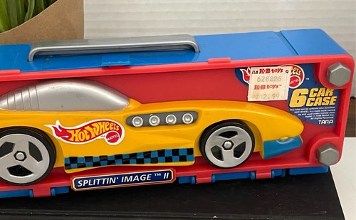 Vintage Mattel Hot Wheels 6 Car Splittin Image II Carrying Case 1998 - Picture 2 of 5