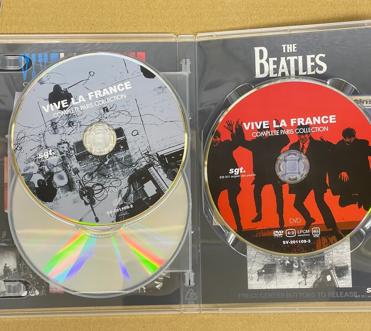 BEATLES / VIVE LA FRANCE 64&65(DVD&2CD） | eBay