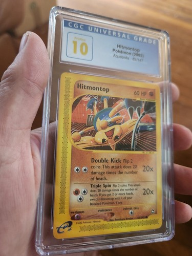 Hitmontop graded CGC 10 for sale on eBay
