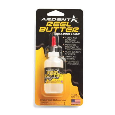 ARDENT REEL BUTTER BEARING LUBE Reel Oil 1oz Ultra Low Viscosity Lubricant