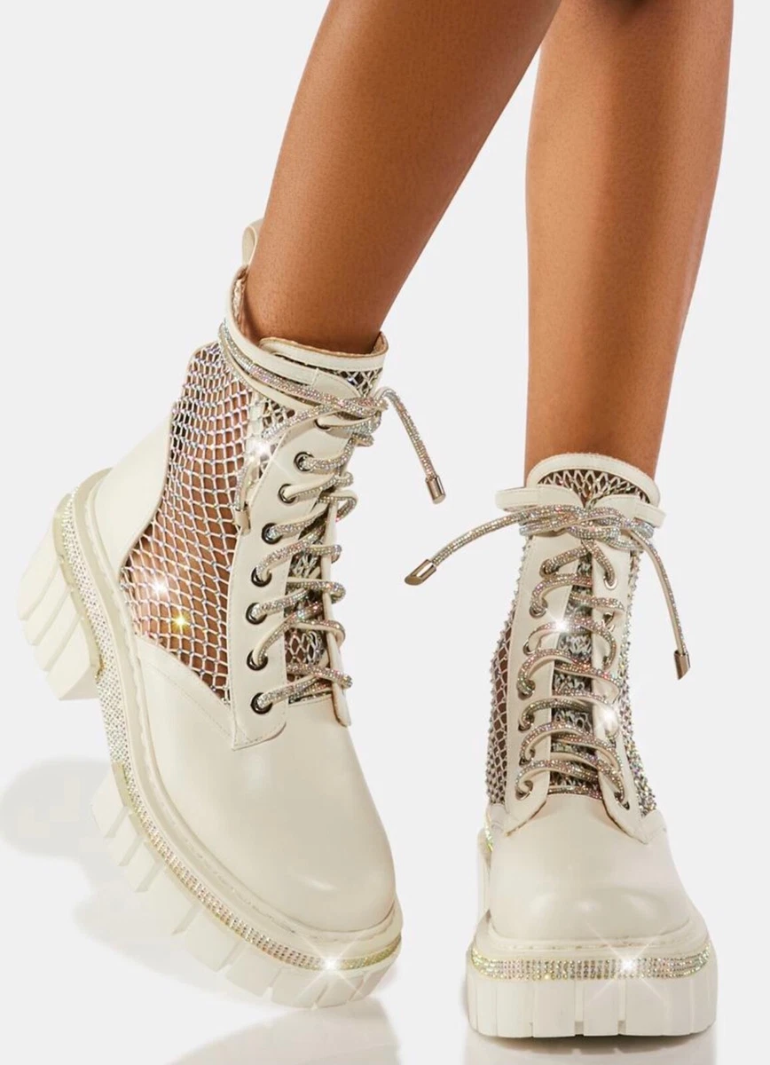 Azalea wang top combat boots