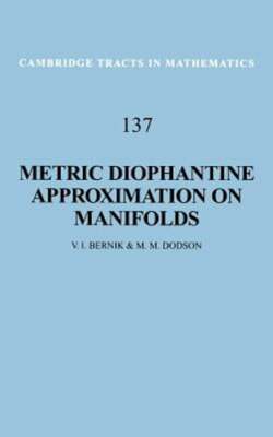 Metric Diophantine Approximation on Manifolds by V. I. Bernik: New