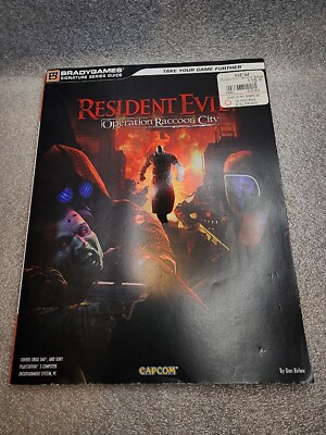 Resident Evil Operation Raccoon City Brady Strategy Guide Xbox 360 PS3 