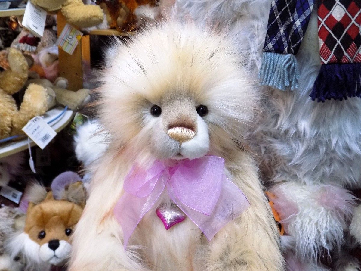 チャーリーベアーズ Bae ライオン型ぬいぐるみ 約51㎝ CHARLIE BEARS