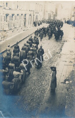 Foto PK WK I Beerdigung Oberlt. Heldmann 4/6 Inf. Reg Saint Mihiel France H1.54