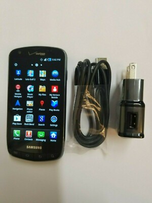 Page Plus Samsung Droid Charge SCH-I510 4GLTE Black Verizon Smart Phone