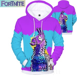 Fortnite Llama Hoodie Sweater Fleece Jacket Unisex Sweatshirt - image is loading fortnite llama hoodie sweater fleece jacket unise!   x sweatshirt
