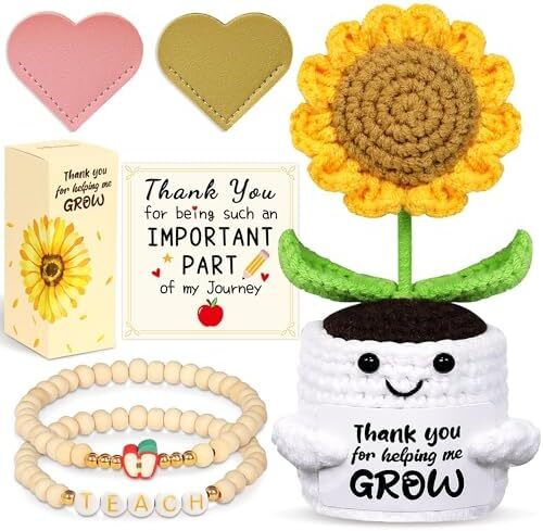 Appreciation Gifts for Women, Teacher Appreciation Gifts Ideas Handmade Crochet