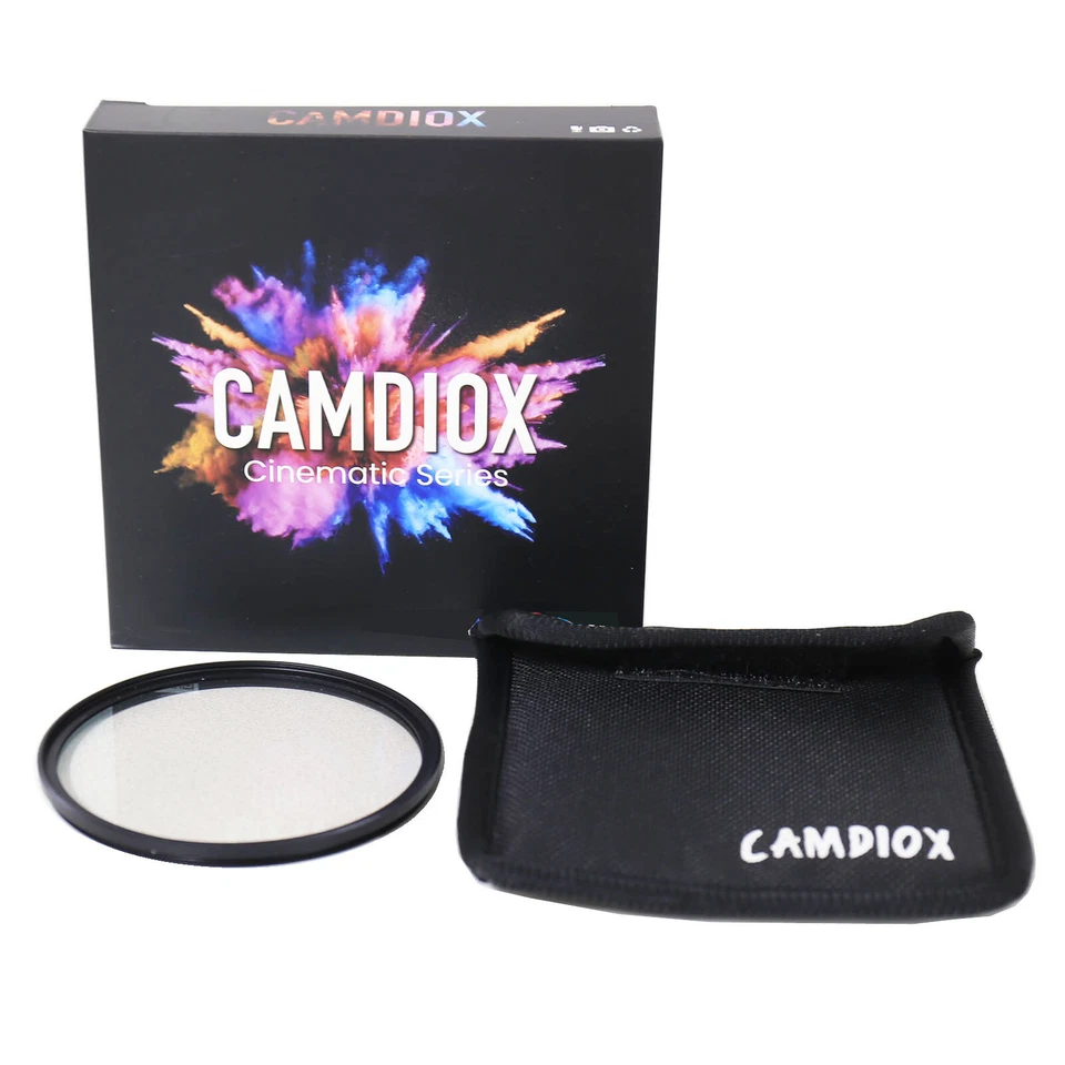 Camdiox Cinepro Black Mist 1/8 1/4 Pro diffusion filter for Nikon Sony camera - Image 2 of 4