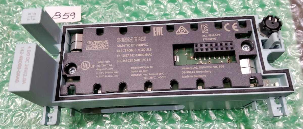 SIEMENS SIMATIC KCC-REM-S49-ET200PRO MODULE 6ES7 142-4BD00