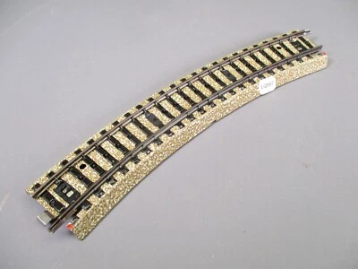 LQ567 MARKLIN 5100 Train Ho 1/87 1 rail courbe avec ballast R 360 mm - Photo 1/4