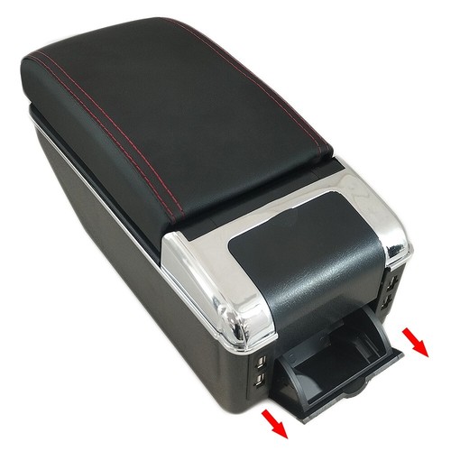 Armrest Centre Armrest Centre Console Car With USB For Peugeot 107 2005 - 2014 - Picture 14 of 18