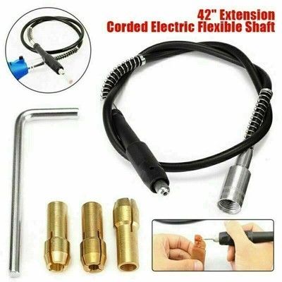 5 Flexible Biegsame Welle Verlängerung Zubehör & Dremel Proxxon Bosch GRO 3,2mm-