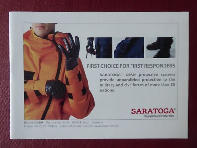 3/2007 PUB BLUCHER SARATOGA CRBN SCHUTZSYSTEME ORIGINAL ANZEIGE