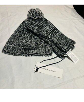 Rebecca Minkoff hat and arm warmers set s-l400.jpg main image 4
