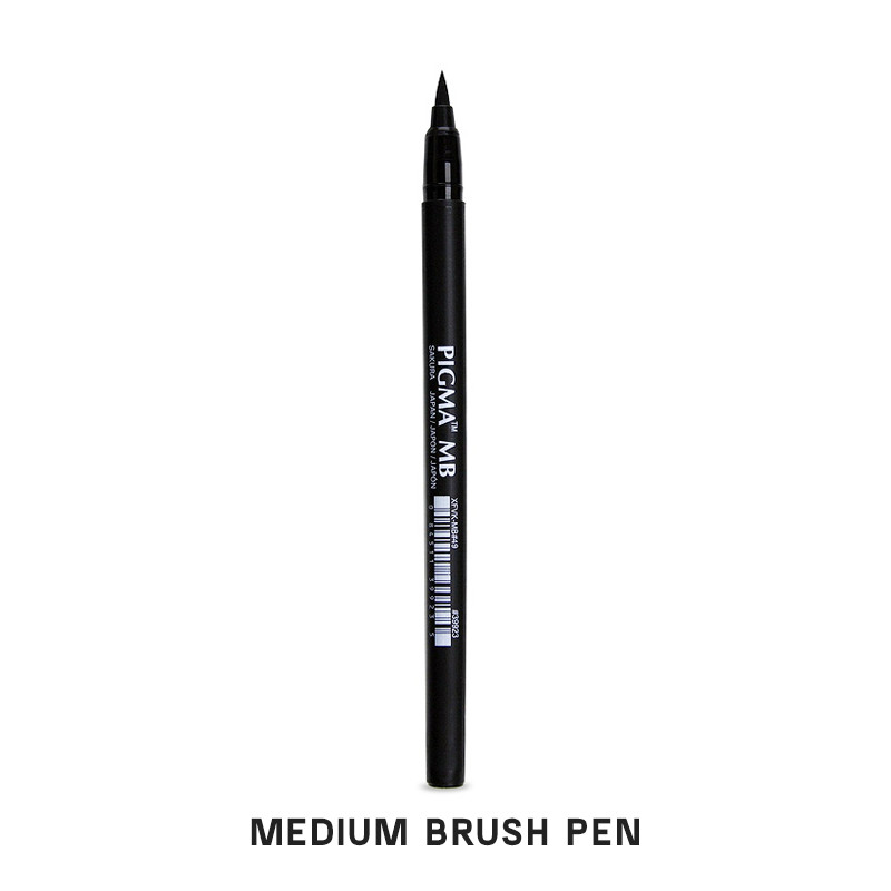 Sakura Pigma Professional Fine/Medium/Bold Brush Pens Callig