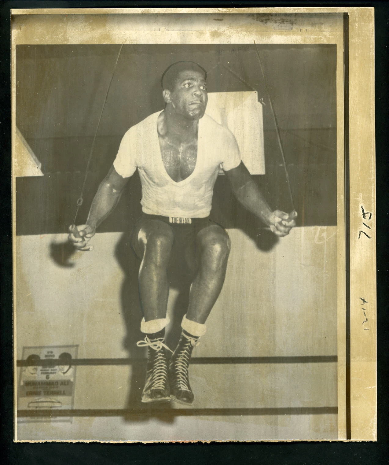 Ernie Terrell Boxer  LOT OF 26 Press Wire Photos fought Muhammad Ali for title - 画像4/12