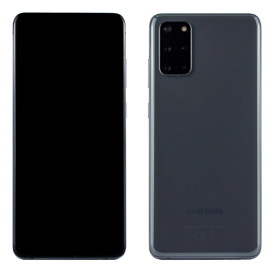 Samsung Galaxy S20 Plus 128GB Cosmic Black Grey Blue - Zertifiziert Refurbished 