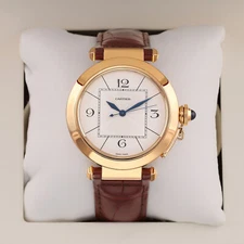 Cartier FACTORY SERVICED Pasha Automatic 42mm w3018651 2726