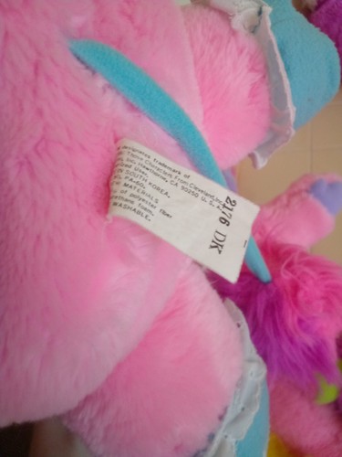 Vintage Popples & Popplin Plush Lot of 8 Rocker Baby Large Small 80s Stuffed Toy - Picture 10 of 24