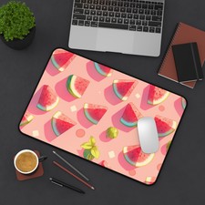 Watermelon slices - Gaming or office XL Mouse Pad - Anti Slip, Free shipping