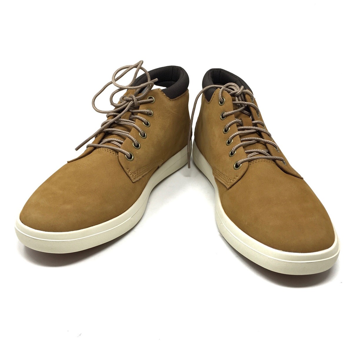 TIMBERLAND MEN\'S ASHWOOD PARK SHOE CHUKKA WHEAT NUBUCK SHOES, Sz 10 Leather boots Timberland Brown size 12 US in Leather - 35687068 main image 4