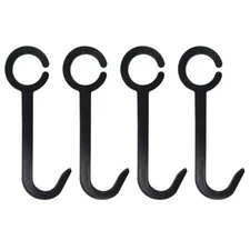 Highwild AR500 Pipe Target Hanger/Holder (6-Inch, Set of 4)