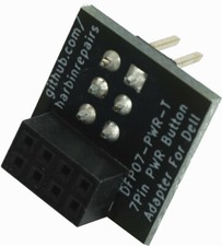 7 Pin Power Button/LED Front Panel Adapter For Dell Motherboards READ DETAILS
