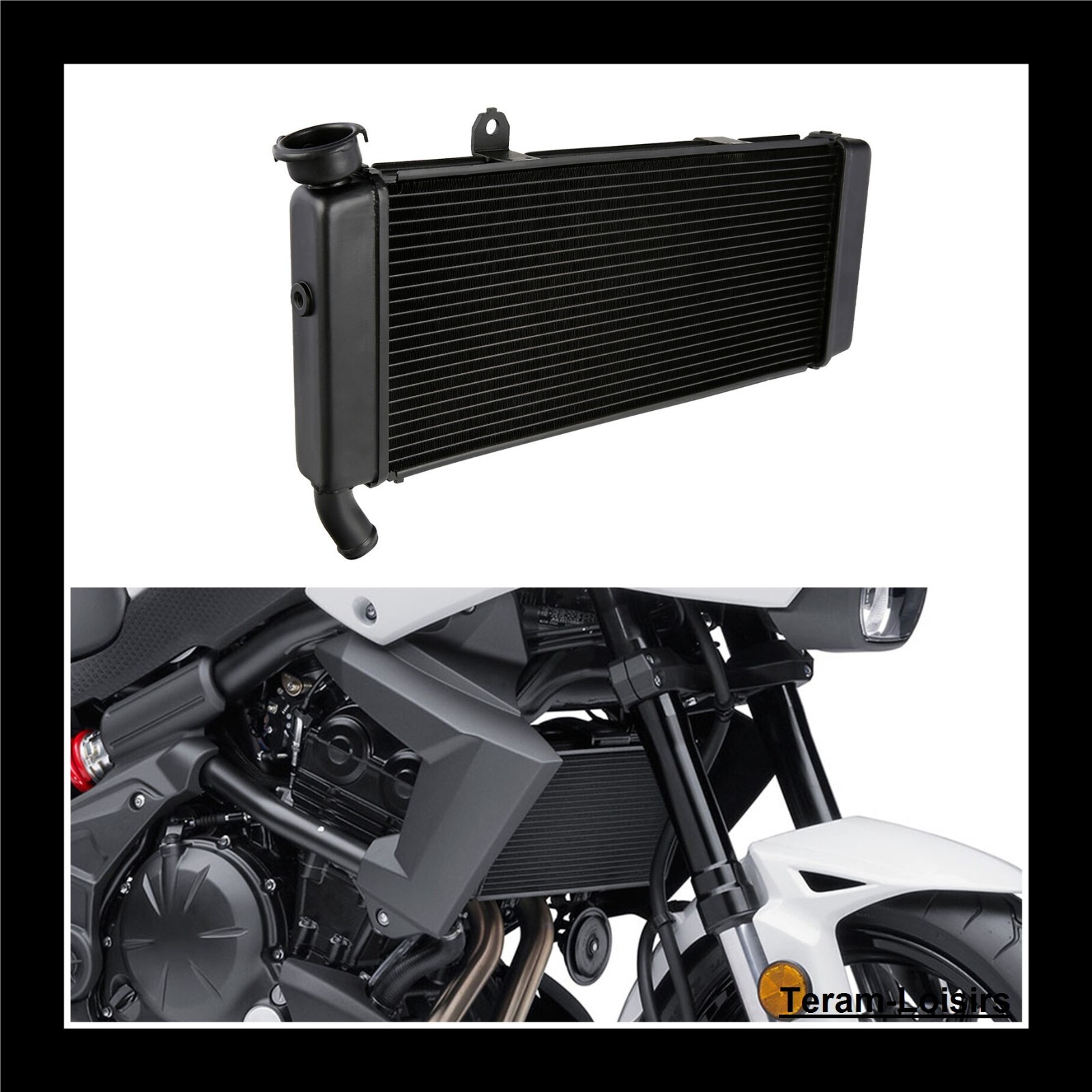 Radiator For Kawasaki VERSYS KLE 650 ABS From 2015 To 2022 / Type 39061 ...