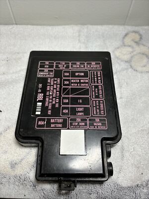 92-00 Civic,IntegraUnder Hood Fuse Box Block Control unit