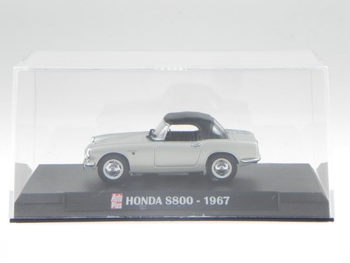 Honda S800 convertible 1967 silver diecast model car 1/43 - Picture 4 of 4