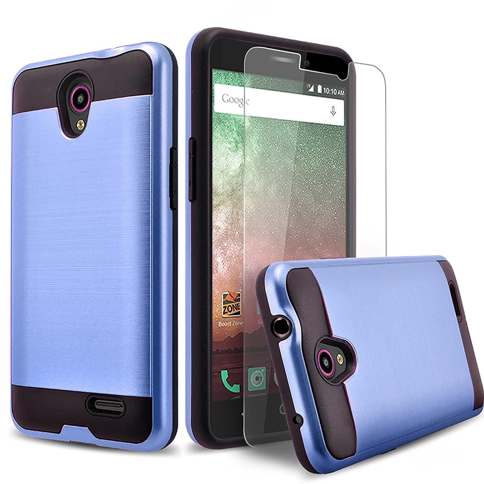 ZTE Zfive 2 Case, Dual Layers Hydbrid + Screen Protector - Image 2 of 4