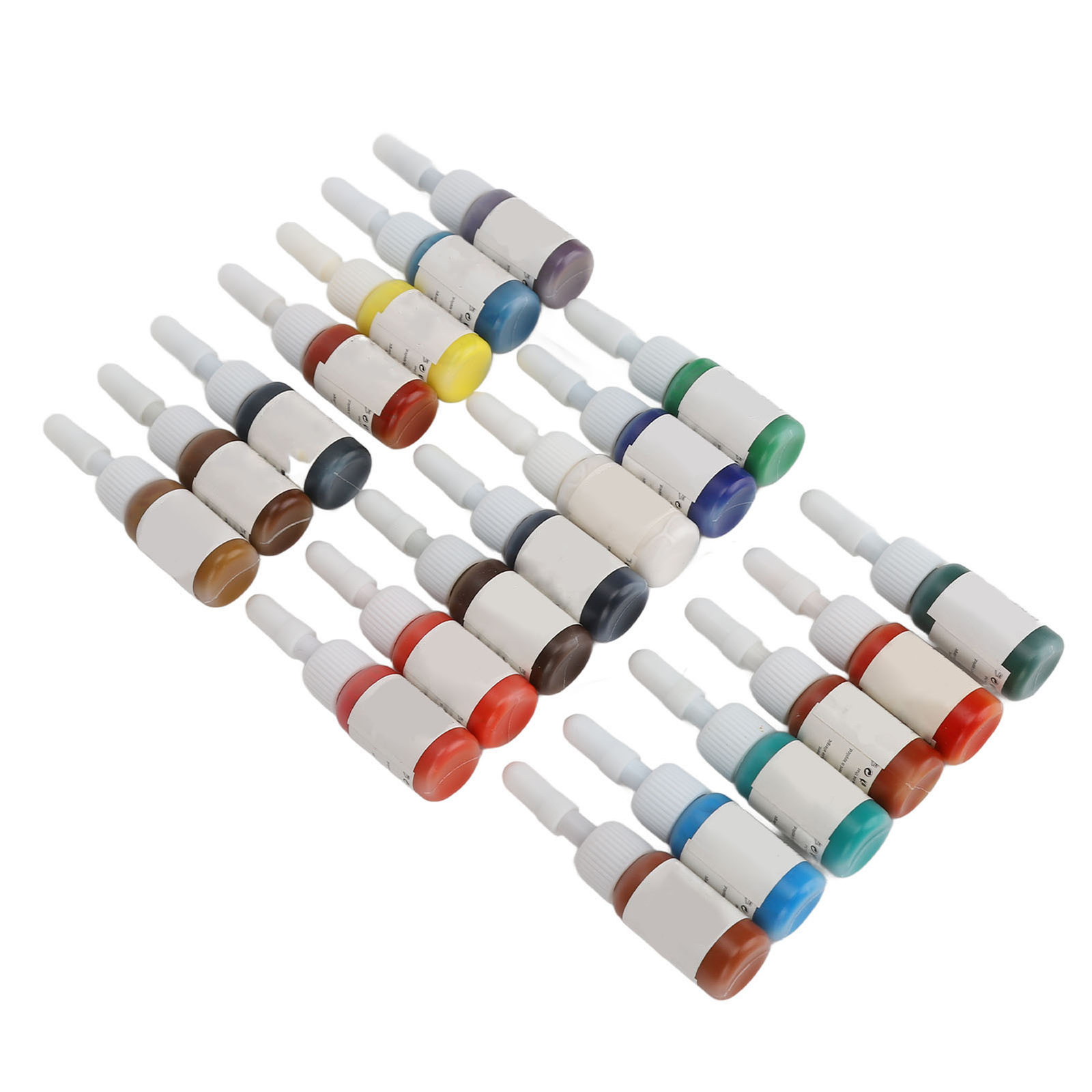 20 Colors 5ml Tattoo Ink Set Colorfast Professional Tattoo Pigment Kit ...
