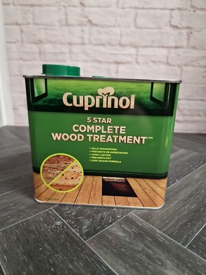 Cuprinol 5 Star Complete Wood Protection Clear 5L • Price