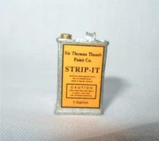 DOLLHOUSE 1:12 SCALE SIR THOMAS THUMB "STRIP IT" - GALLON CAN - 825