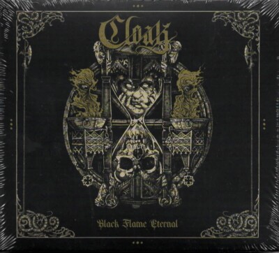 CLOAK-BLACK FLAME ETERNAL-DIGIPAK-black-heavy-metal-tribulation-in solitude