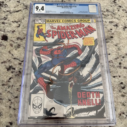 AMAZING SPIDER-MAN #236 CGC NM9.4 High Grade! White Pages 4005976016