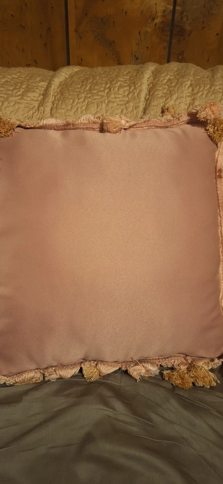 Victorian Rose Throw Pillow Set Of 3 Very Clean No Spots! - Image 2 of 4