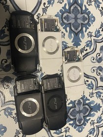 Lot of 10 Sony PSP-1001/2001 PlayStation Portable Consoles Working missing Parts