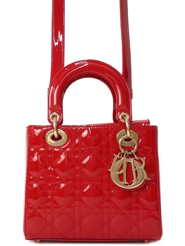 SAC AUTHENTIQUE CHRISTIAN DIOR LADY DIOR PETIT 2 VOIES M0531OWCB_M35R FEMME F/S