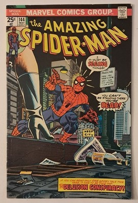 Amazing Spider-Man #144 (1st appearance of Gwen Stacey's Clone!) 1975