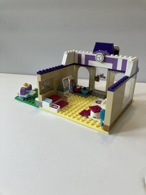 LEGO FRIENDS: Heartlake Puppy Daycare 41124 & Pampering 41032 Complete Sets Lot